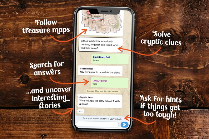 Fun, Flexible Treasure Hunt Around Cambridge with Cryptic Clues & Hidden Gems - Clues, hints, and real group play