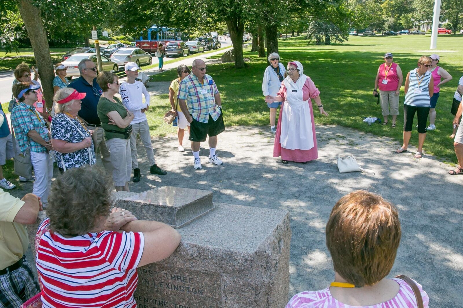 Lexington, MA Battle Green Walking Tour with Costumed Guide - Price and value: $15 for a focused hour with a live guide