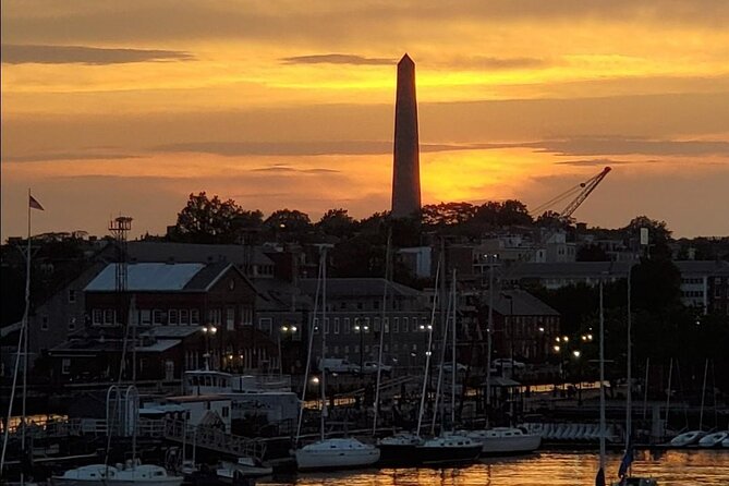Narrated Sunset Cruise of Boston Harbor - Charlestown and USS Constitution: historic sightlines with real scale