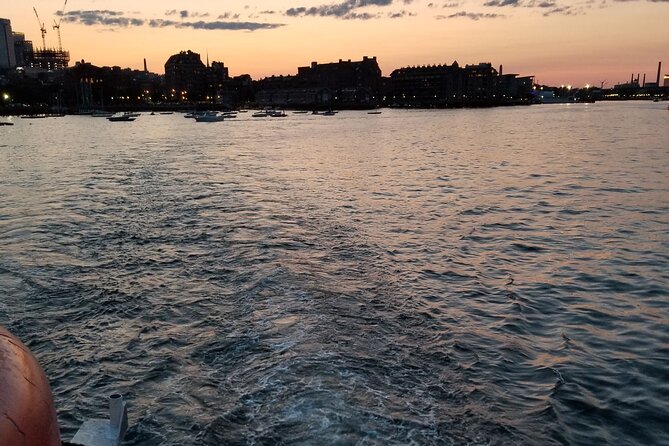 Narrated Sunset Cruise of Boston Harbor - The bar, snacks, and the value of paying about $29