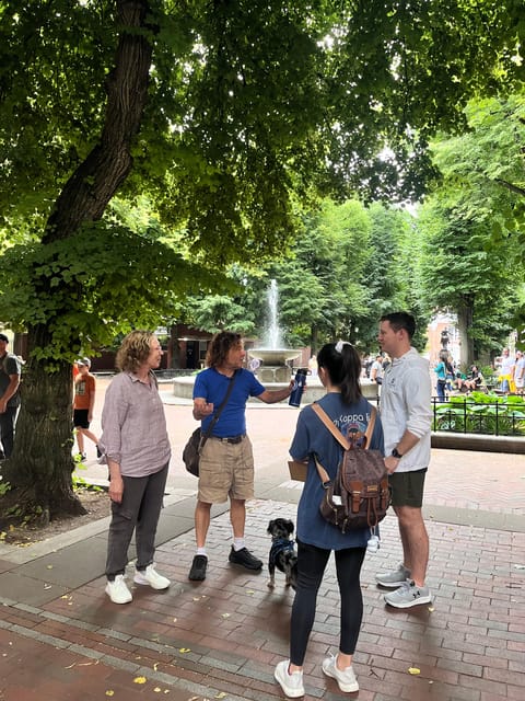 Nicky & Paulie's Tour o' Boston - Copp’s Hill Terrace: Harbor views and first whispers