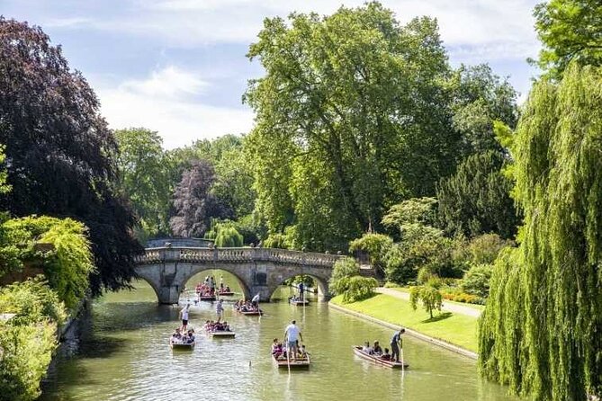 Private Cambridge Punting Tour - Kings College Chapel and Senate House: the first sweep of Cambridge