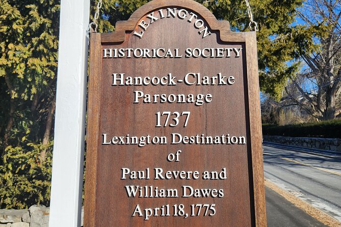 Small Group Revolutionary Tour of Lexington, Concord, and Boston - North Bridge and Old Hill Burying Ground: the story widens