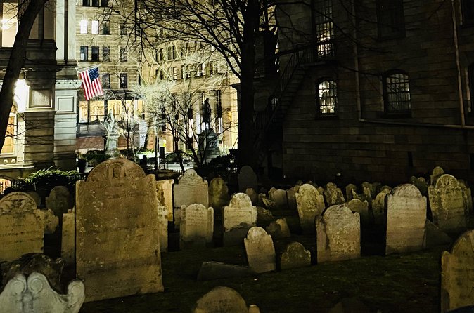 Spirits Of The Dead - A Boston Ghost Tour - Granary Burying Ground: Revolutionary heroes and a supernatural wink