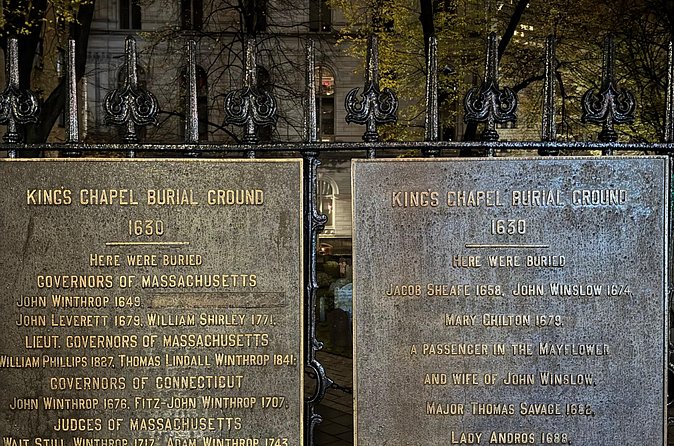 Spirits Of The Dead - A Boston Ghost Tour - Price and value: what $25 buys on a 90-minute route