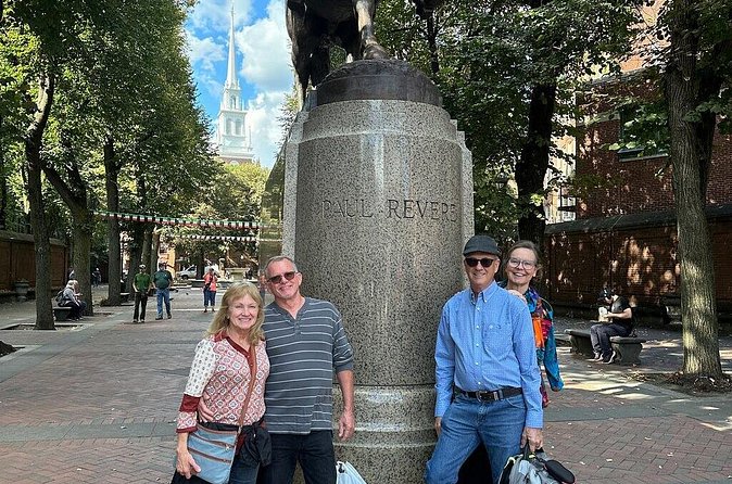 The Freedom Trail and a whole lot more 3 hour Boston walking tour - From Schools to Tea Politics: Boston Latin School and the Tea Party Hall