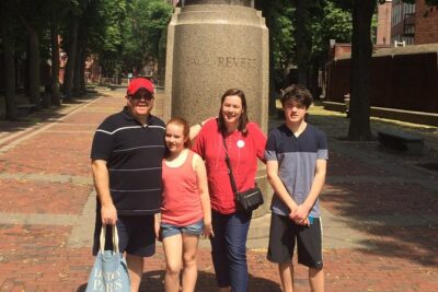 Tour-in-Four -- A Private four hour walking & driving city tour - Boston in motion: USS Constitution, Bunker Hill, and sports stops