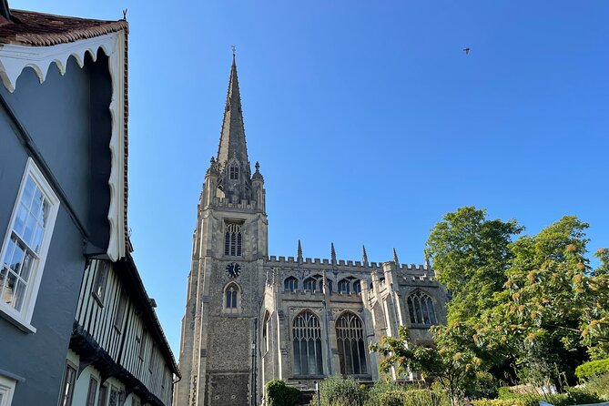 Town Food Tour in Saffron Walden - St Marys Church and the 900-year market square connection